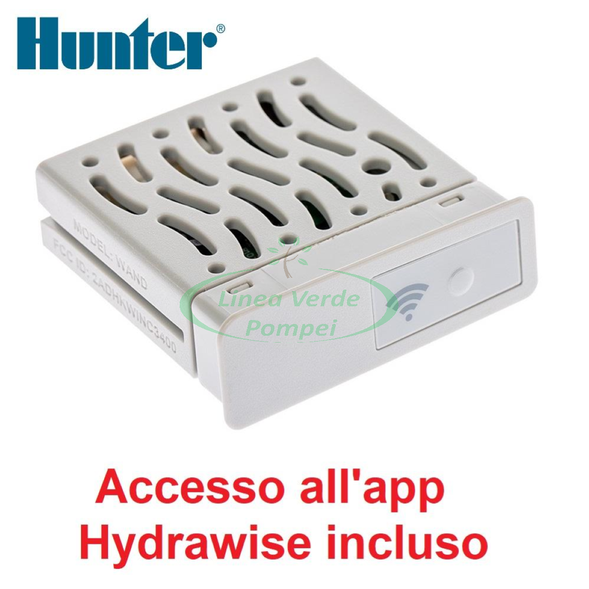 Linea Verde Pompei  Prodotto: 6567 - Modulo Wifi per centralina di  irrigazione Hunter serie X2 IGWAND Wi-Fi WAND - centralina X2 non inclusa -  - HUNTER ( - Centraline e programmatori); IGWAND